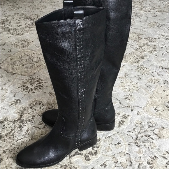 Sam Edelman PRINA- tall leather boots NEW 🔥 - Picture 2 of 8